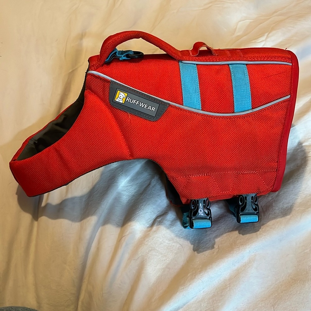 Ruffwear Float Coat Dog Life Jacket Size XS EUC